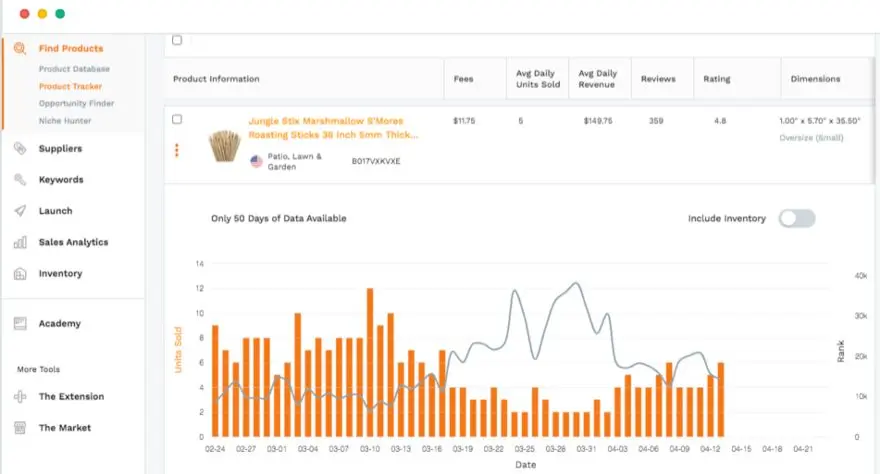 Product tracker