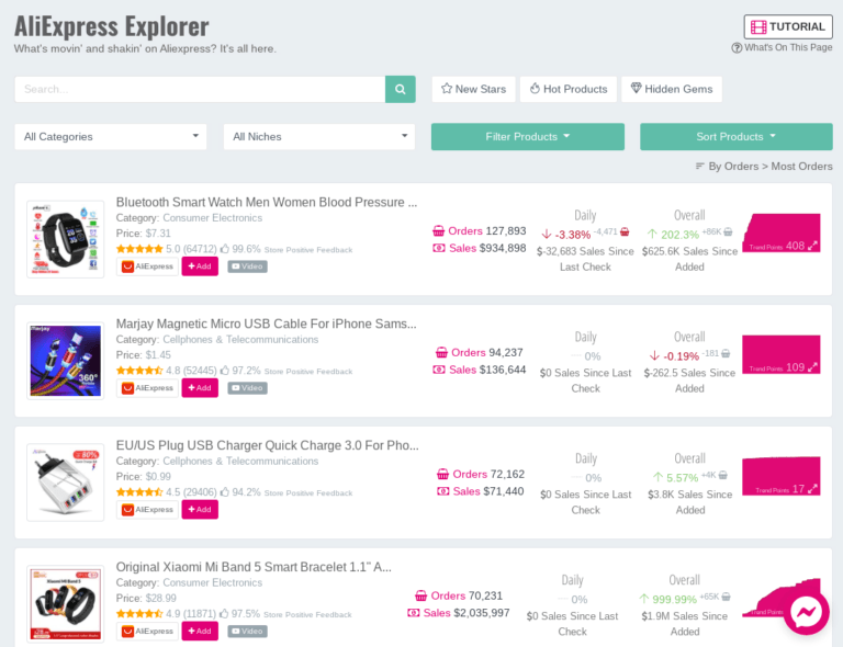 AliExpress Explorer