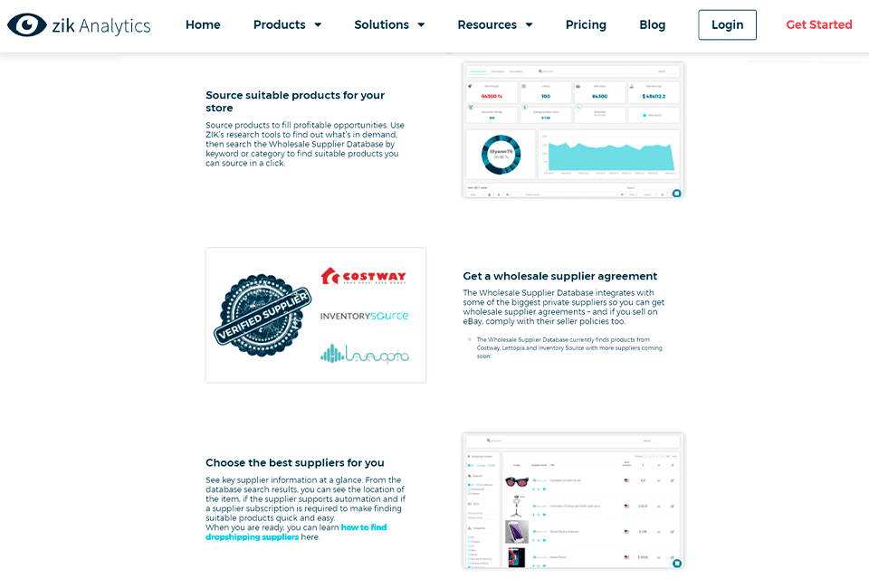 Zik Analytics Proveedores